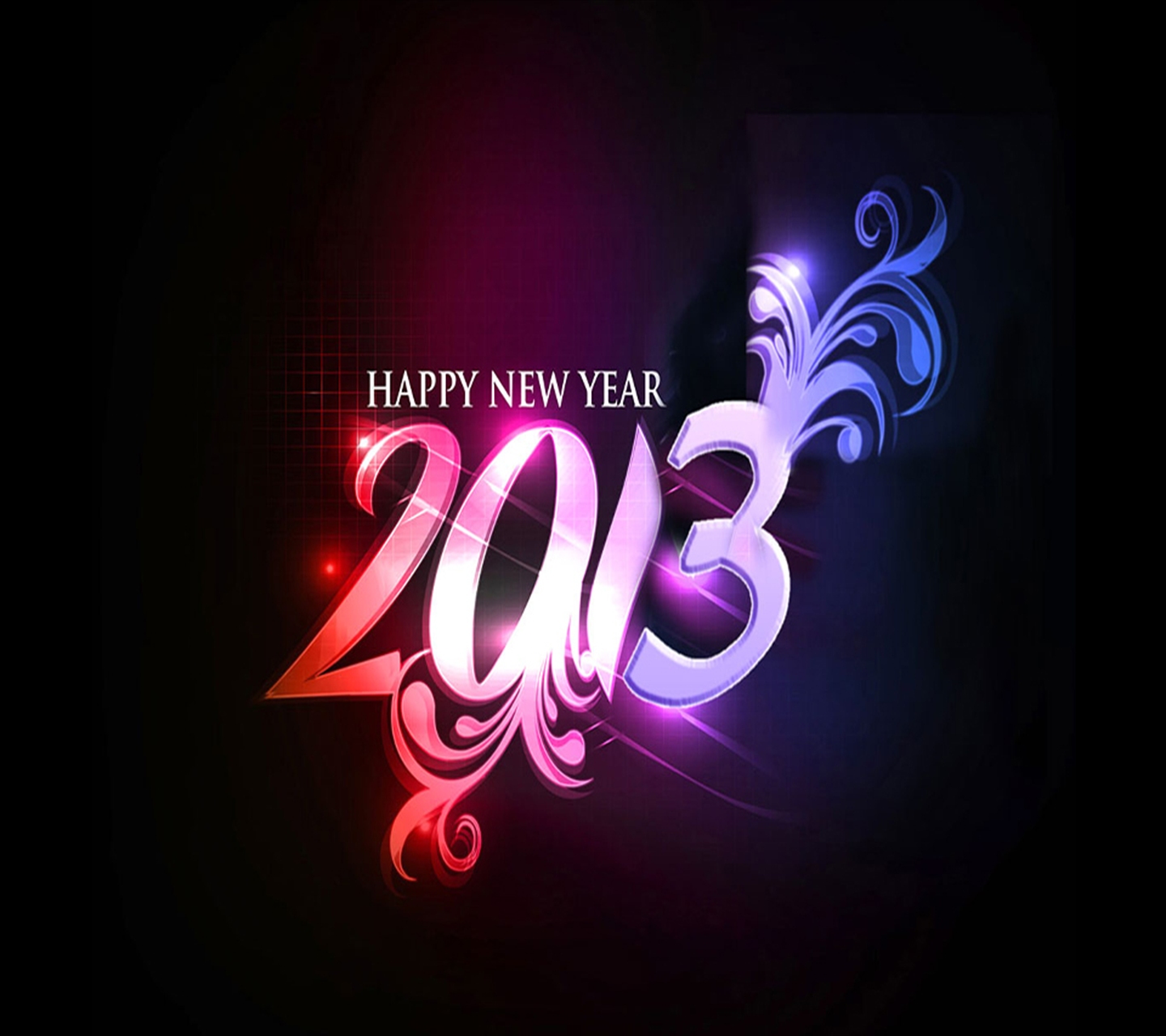 hinh nen happy new year 2013