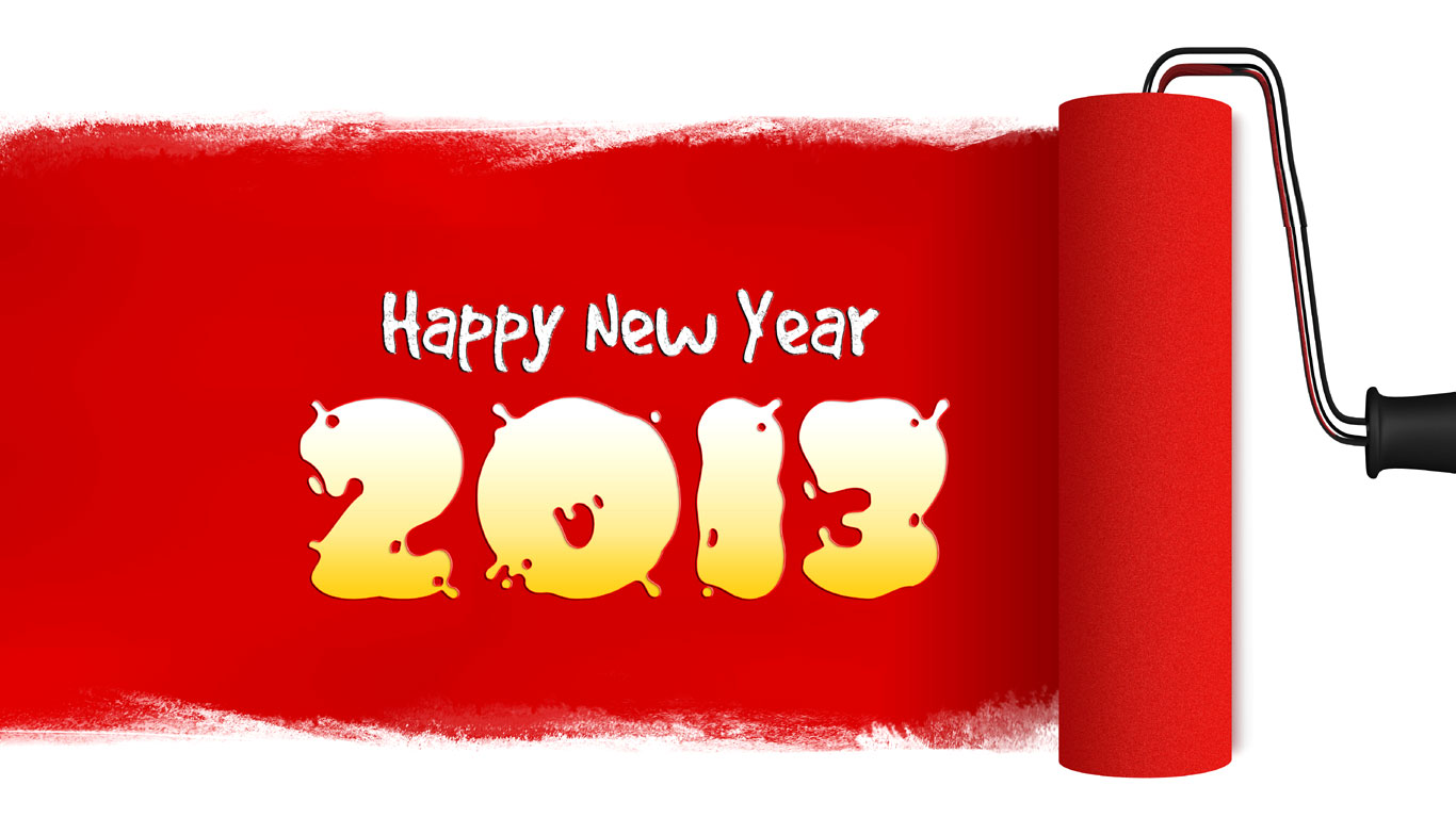 hinh nen happy new year 2013