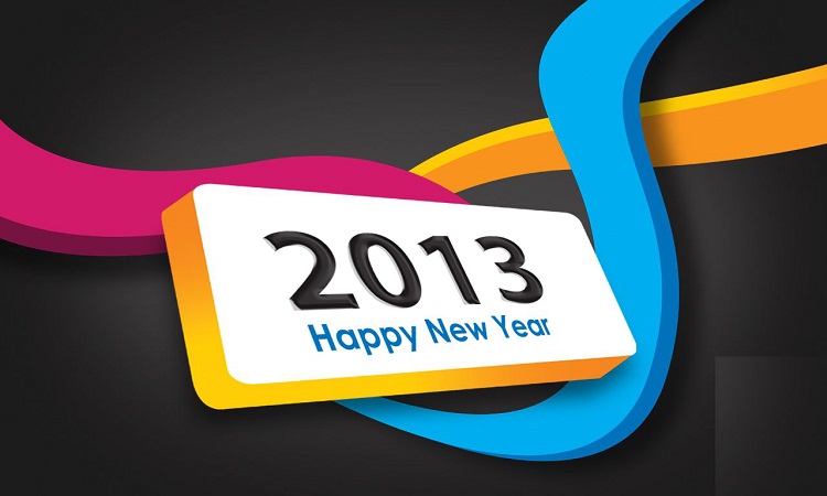 hinh nen happy new year 2013