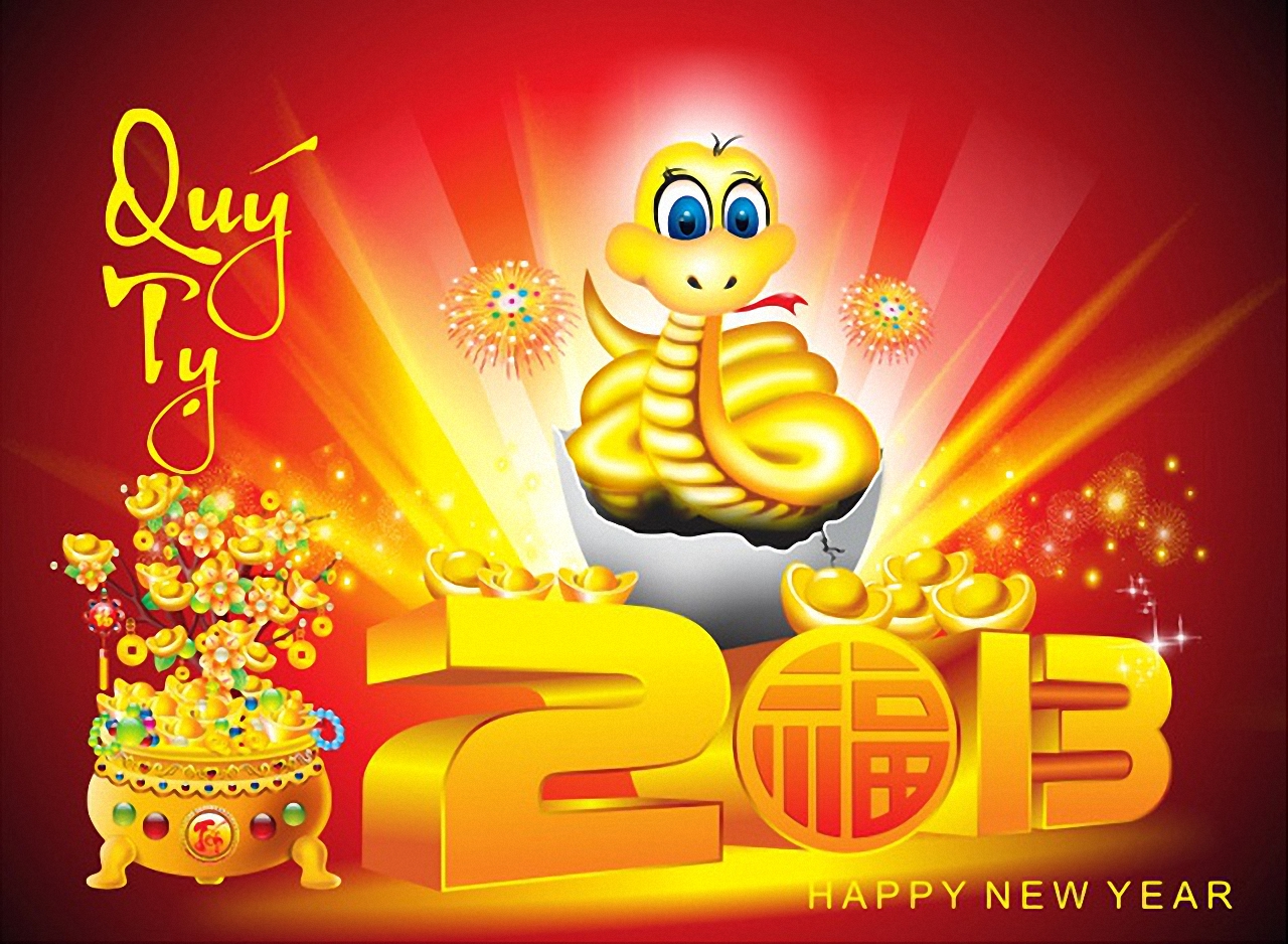 hinh nen happy new year 2013